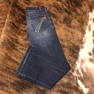 7 For All Mankind dojo jeans size 27